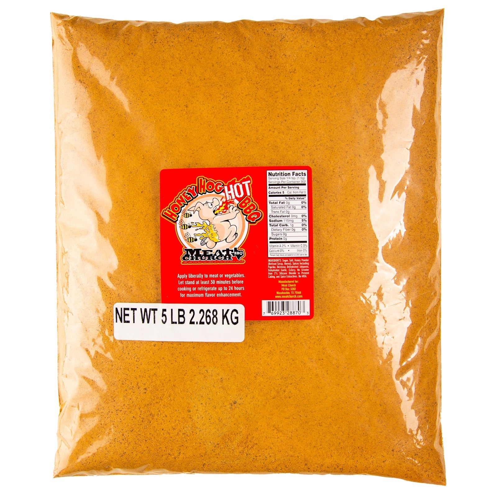 Honey Hog HOT BBQ Rub